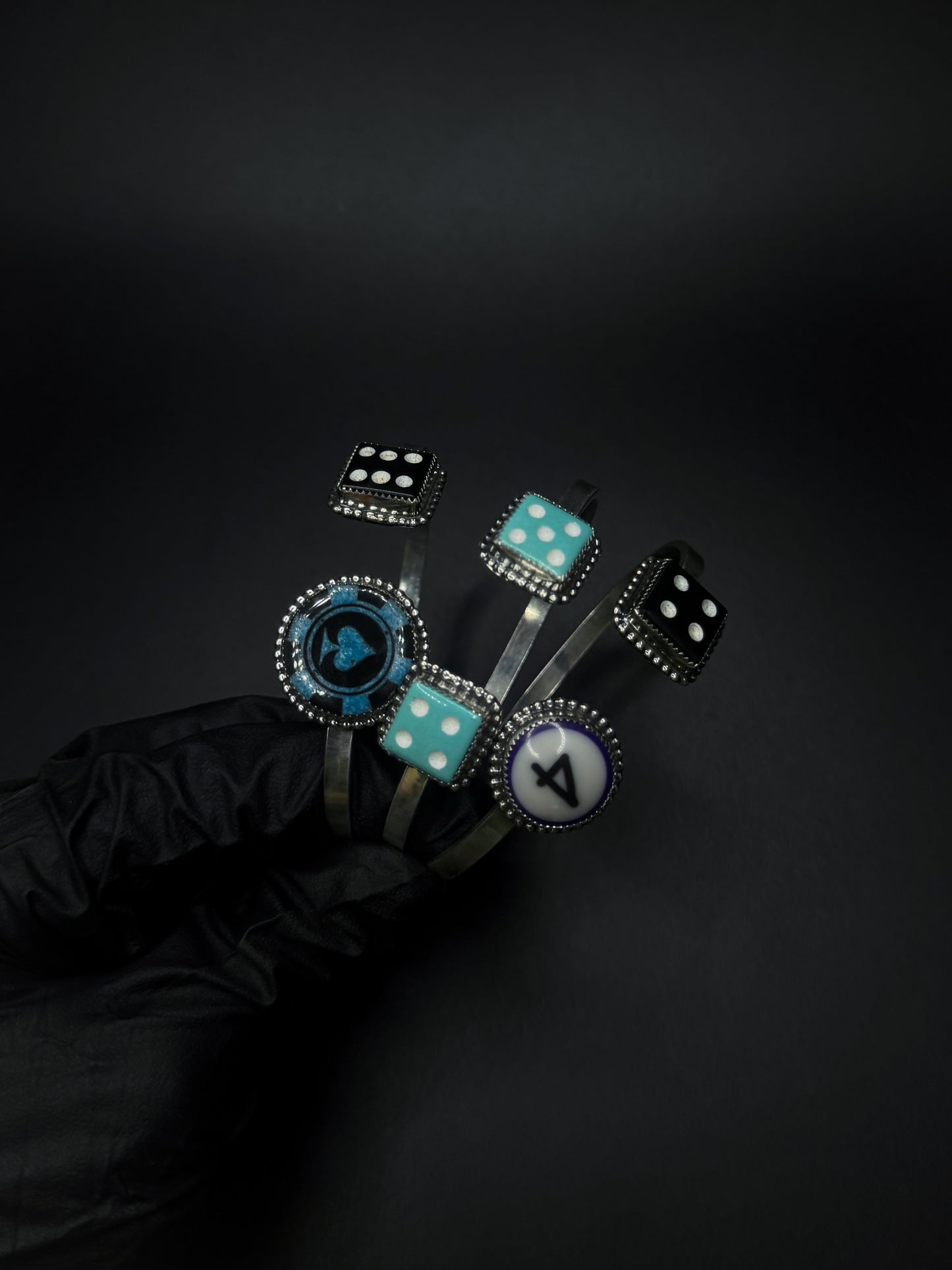 Onyx #4 / #4 Billiards Cuff