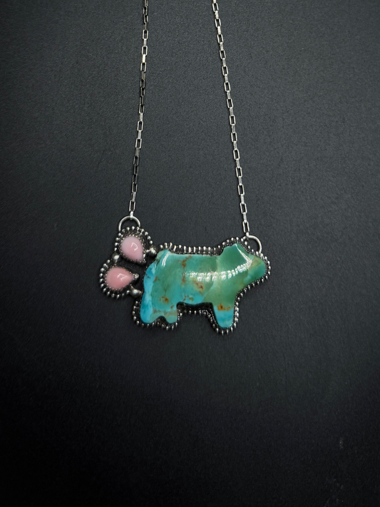 Pig Necklace