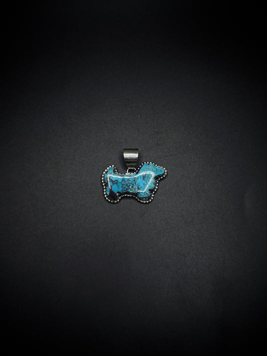 Turquoise Dachshund #1