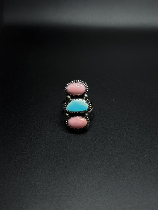 3 Stone Ring - Size 8