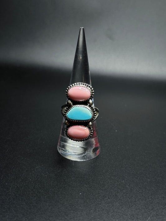 3 Stone Ring - Size 8