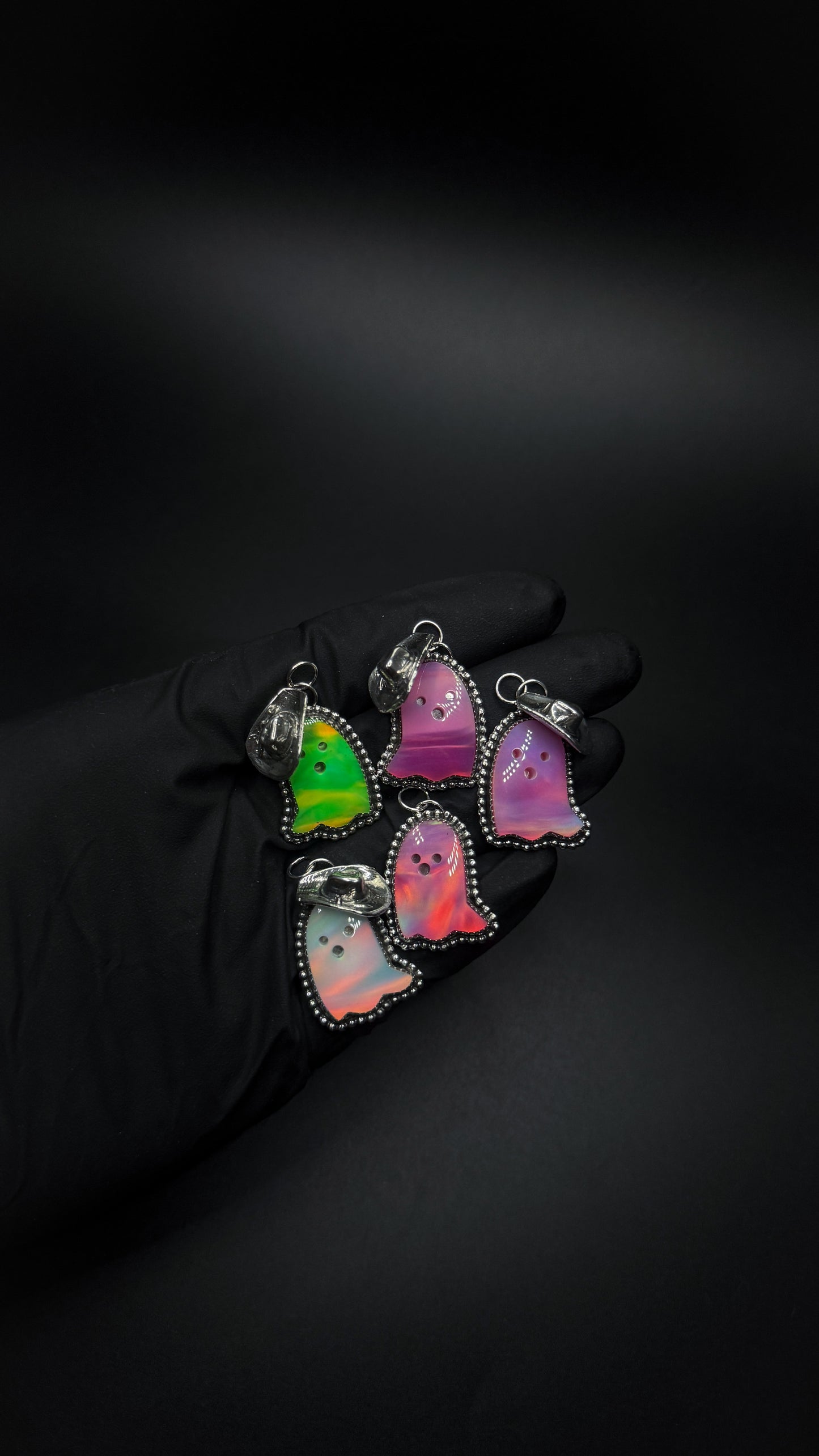 Cowboy Ghost Pendants