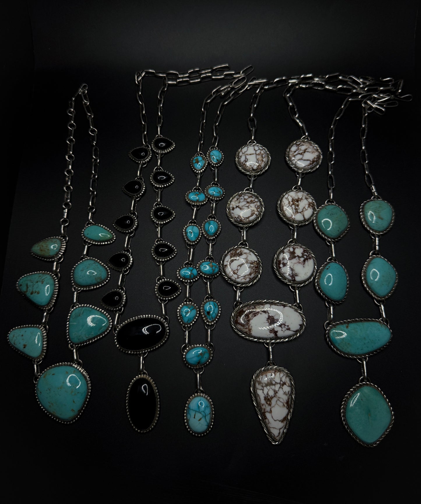 group photo of all necklaces