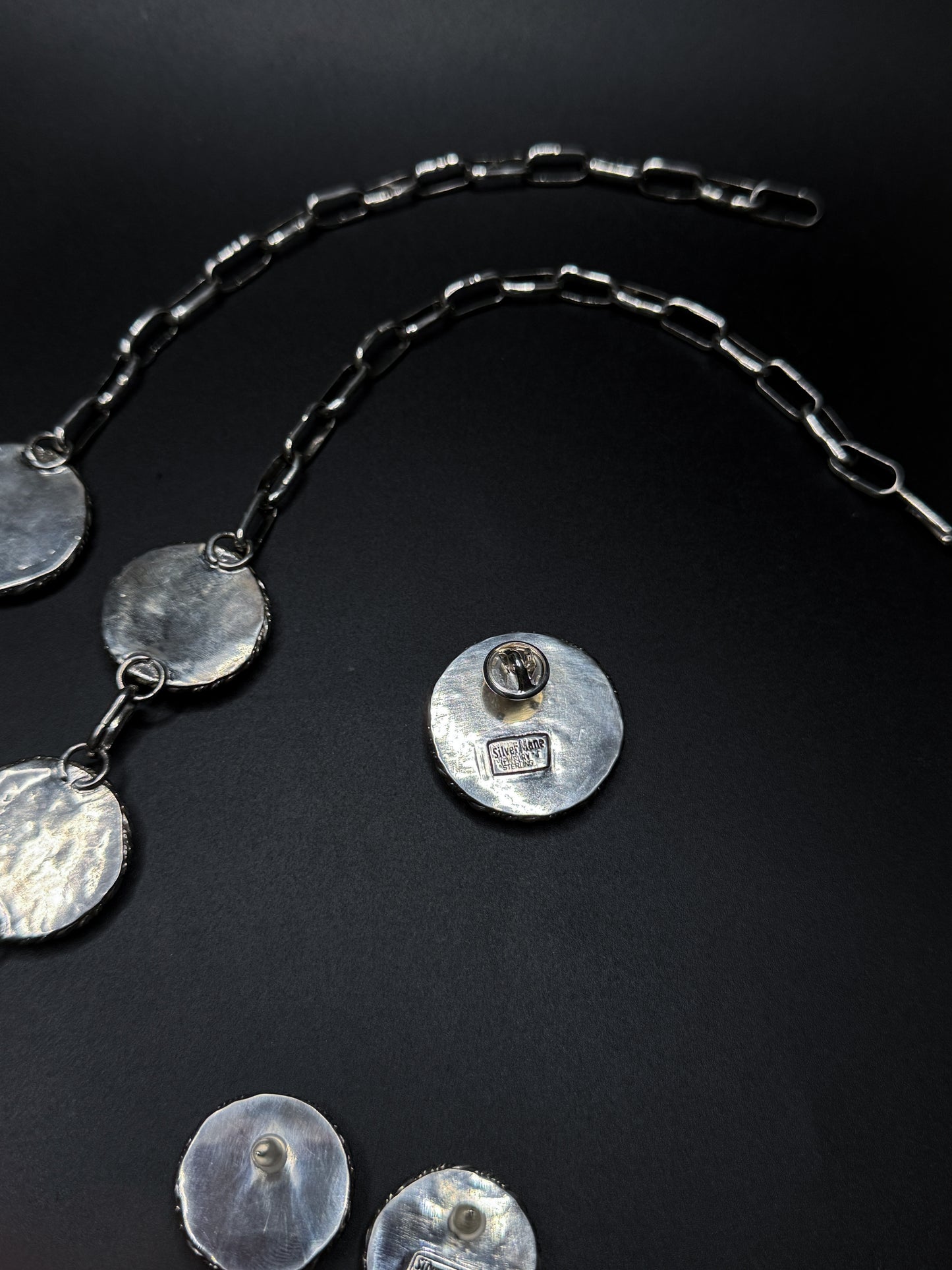 back plate stamping of wild horse pin